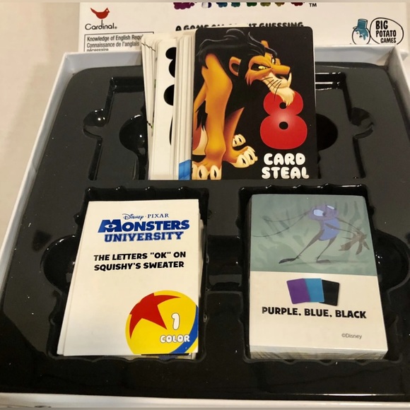 Disney Color Brain Board Game New Partially Opened - Picture 7 of 8